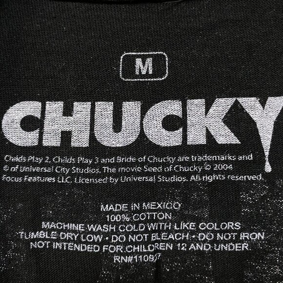 Chucky Child's Play crop top size medium - Picture 4 of 4